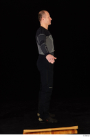  George black thermal underwear clothing standing whole body 0016.jpg